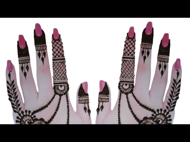 Navratri special trending mehndi design| mehandi ka design| mehandi designs | Simple mehndi design |