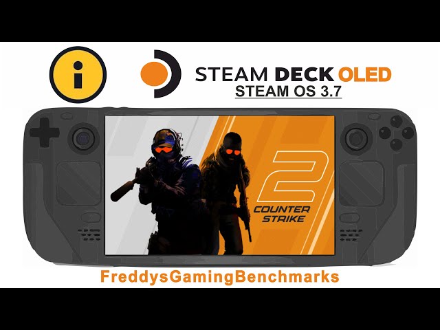 Counter Strike 2 (Test Jan 2025) on Steam Deck OLED with Steam OS 3.7