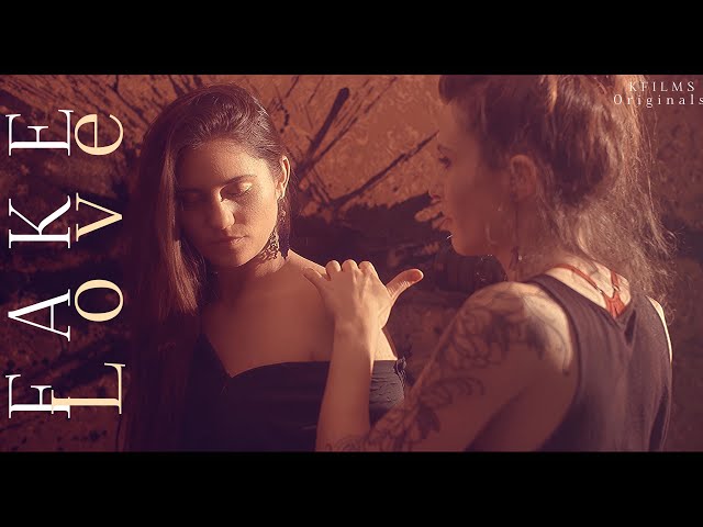 Fake Love | a Sensual Romantic Intimacy Between  Girls | LGBTQ| Romantic Short Film | English CC