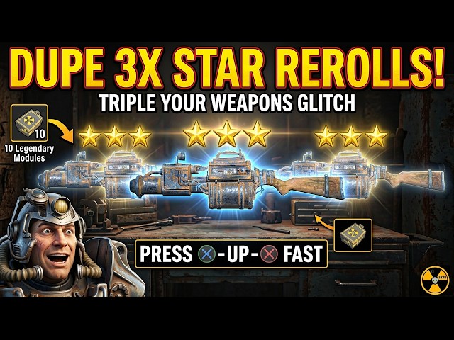 FALLOUT 76 DUPLICATION GLITCH DUPE REROLLS