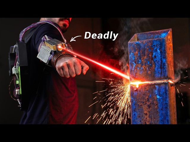 I Built an Insane 260W LASER That Cuts Metal !