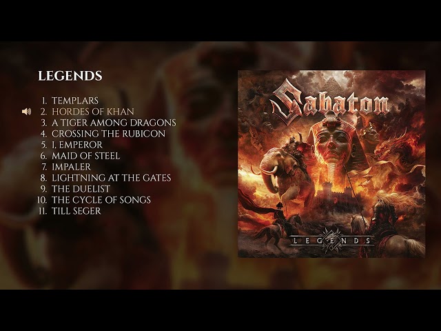 SABATON - Legends (Full Album)