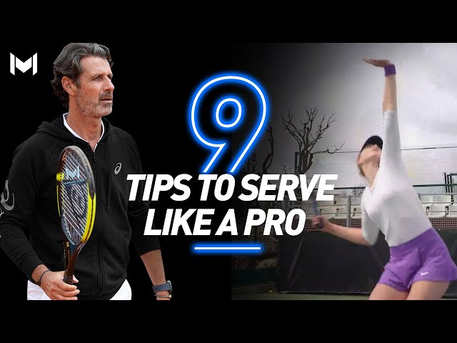 9 Tips to Serve Like a Pro