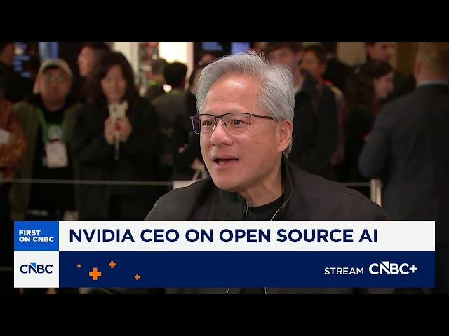 Nvidia CEO Jensen Huang: We've been thinking about robotics for a long time