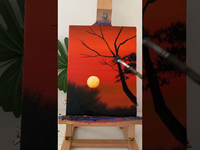 #art #painting #howtopaint #landscapepainting #acrylicpainting