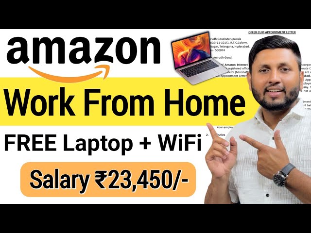 Amazon Recruitment 2026 | 12th Pass | Freshers | Work From Home Jobs 2026 | Online Jobs 2026