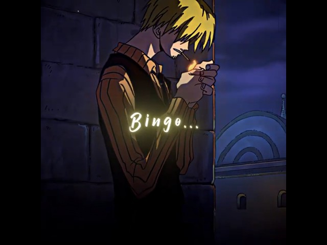 " Sanji edit " - One piece /   Sola en Silencio (Slowed & Reverb)