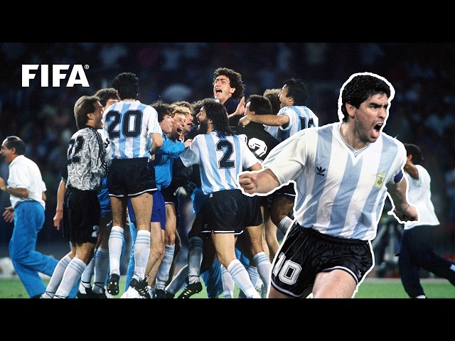 Full Penalty Shoot-out: Argentina vs Italy | 1990 FIFA World Cup Semi-Final