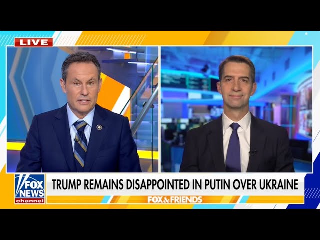 November 20, 2025: Cotton joins Fox & Friends