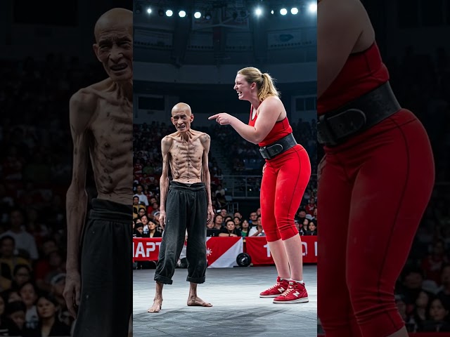 Don't think that a thin and weak kung fu master is easy to bully. #fight#wrestling #ai