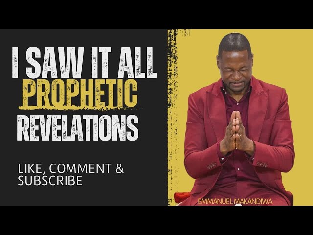 This Message Is Prophetic, A Message By Prophet Emmanuel Makandiwa