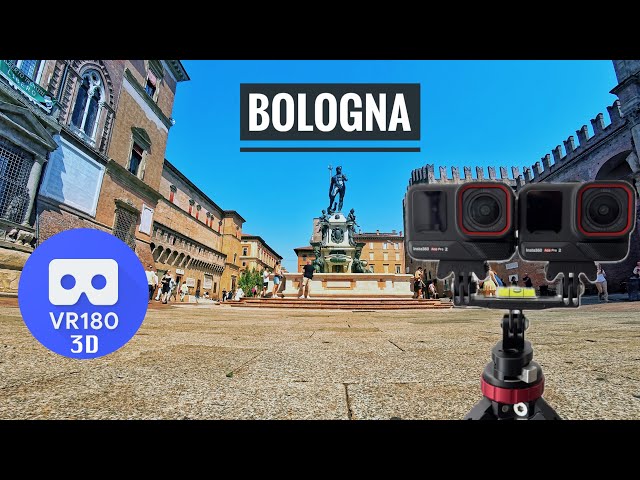 [8K][3D][VR] Bologna on dual Insta360 AcePro2