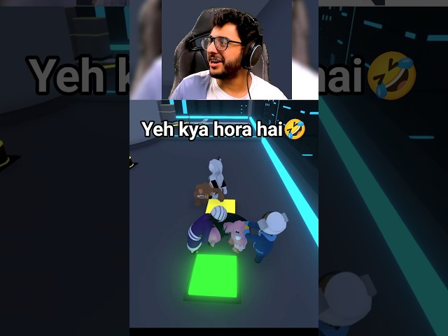 YEH KYA HORA HAI 🤣💀 #humanfallflat #shorts #carryminati