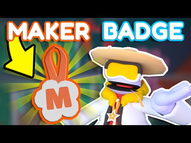 *NEW* How to get the MAKER BADGE in YEEPS! 🧱