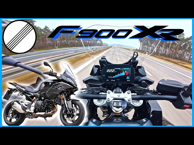 BMW F900XR || Autobahn Top Speed & Acceleration Test POV