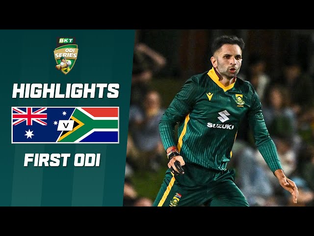 Australia v South Africa 2025-26 | First ODI