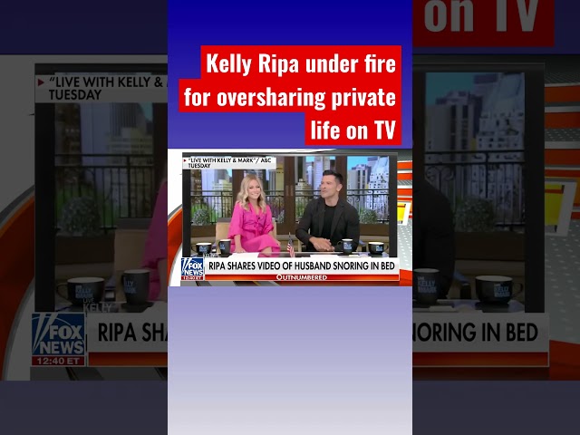 Harris Faulkner roasts Kelly Ripa’s oversharing: My goodness, know your audience! #shorts