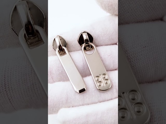 Customize Metal Zipper Puller and Slider for Bags Purses Handbags Clothing Backpack Jacket.