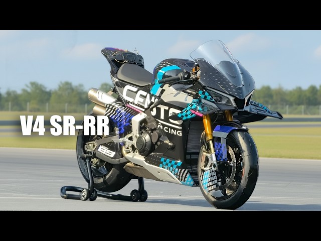 CFMoto V4 SR-RR 🔥 New 1000cc V4 Engine Superbike Rival