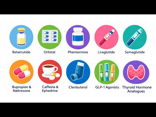 Every Popular Fat Loss Drug Explained (Retatrutide, Semaglutide, Clen…)
