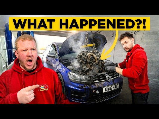 You Won't Believe What We Found In My SEIZED Golf R Engine!