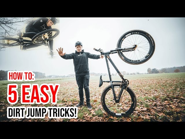 How To: 5 EINFACHE DIRTJUMP MTB BASIC TRICKS