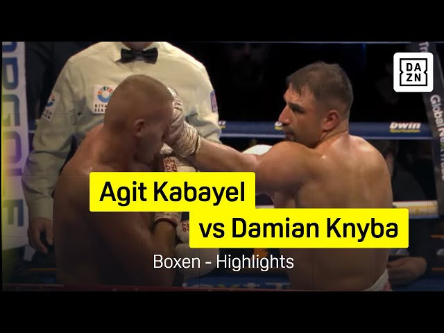 Agit Kabayel vs Damian Knyba | Boxing | DAZN Highlights
