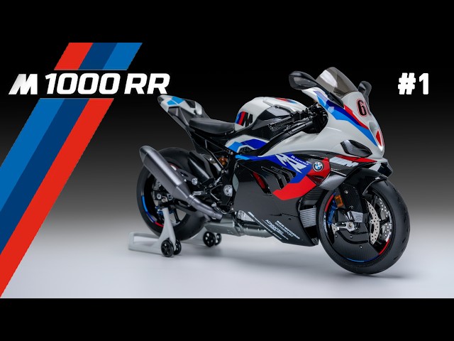 Building BMW M1000 RR Scale Model Assembly Kit | Part 1