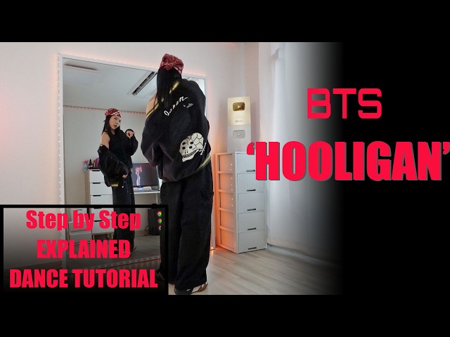Step by Step BTS (방탄소년단) ‘HOOLIGAN’ #dancetutorial