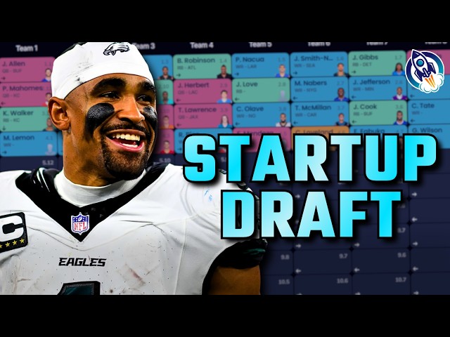 LIVE Dynasty Startup Mock Draft (2026 Rookies Included!)