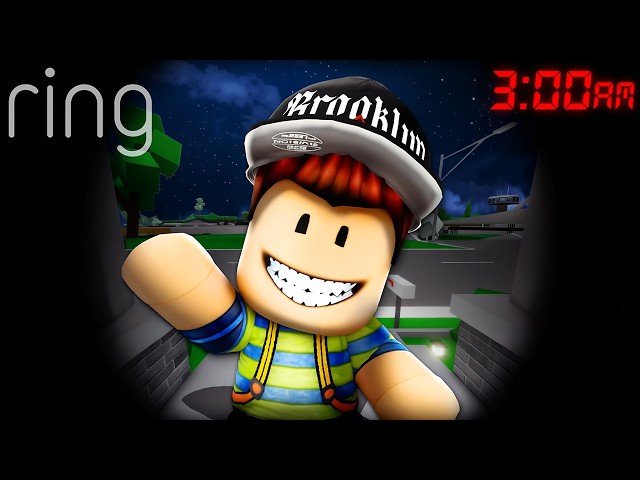 CREEPY FRIEND is Knocking On Our DOOR at 3AM.. (Brookhaven RP)