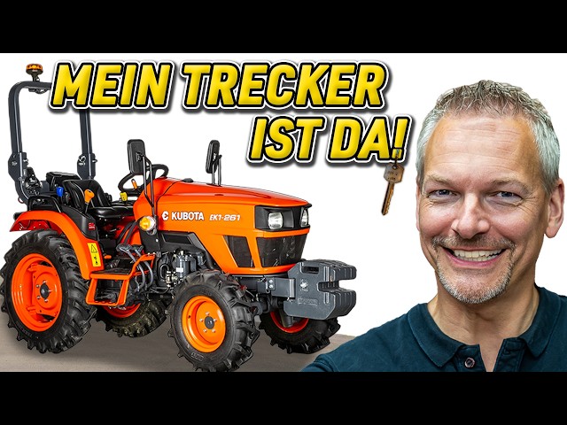 Einsteiger TRAKTOR für 10.000€? Ich hole meinen Kubota EK-1 ab