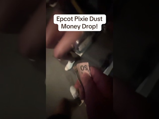 I hope whoever finds it enjoys a little extra pixie dust in their day :) #disney #disneyworld #epcot