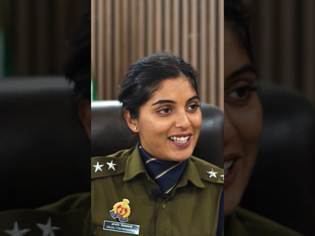 IPS Officer girl say our exam clear in tukka🫣 #ipsgirl #kanpur #upsc #lbsnaa #ips #frankips #ladyips