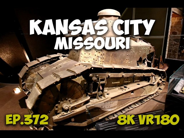 Ep.372 Kansas City Missouri - National World War I Museum Part 8 of 9 8K VR180 3D Travel