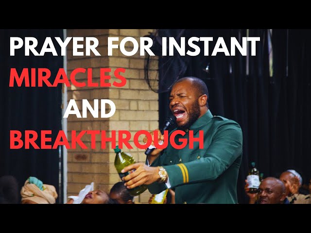 Instant Miracles And Breakthrough Prayers With Prophet David Uche