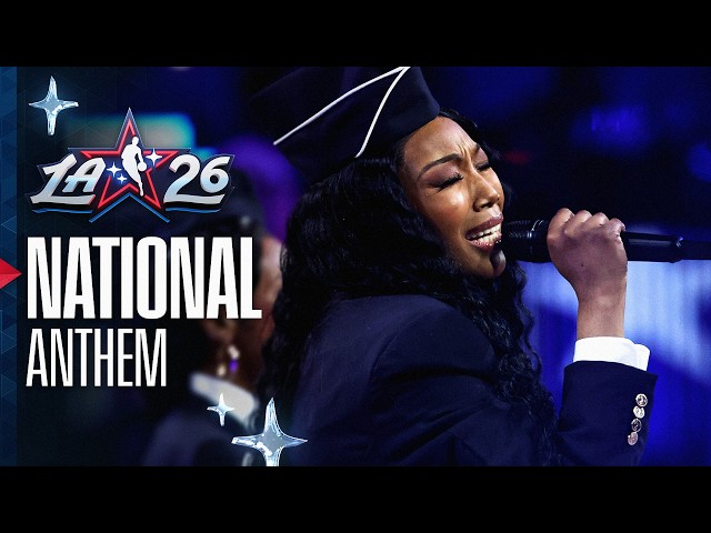 Brandy Performs The National Anthem | NBA All-Star 2026