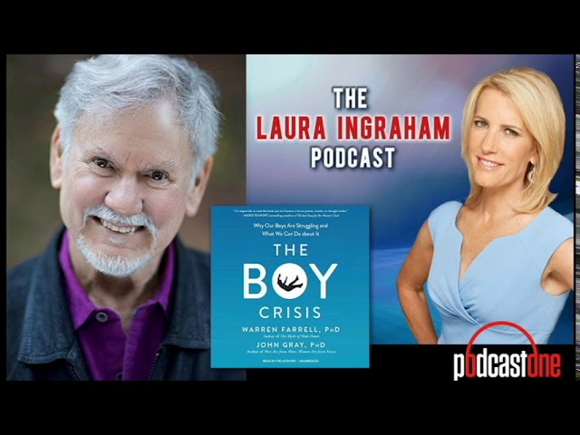 Dr. Warren Farrell and Laura Ingraham discussing raising children when a dad cannot be involved