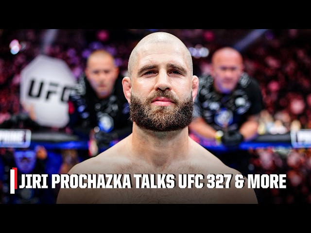‘Pressure is a privilege’ – Jiri Prochazka talks UFC 327 title fight & upcoming birth of a daughter