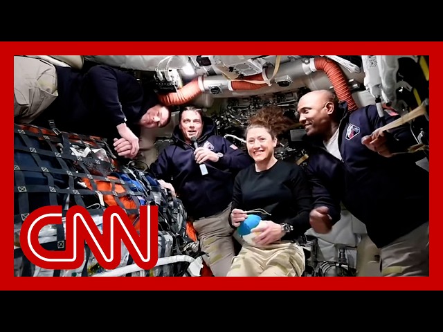 Artemis II crew speaks from space