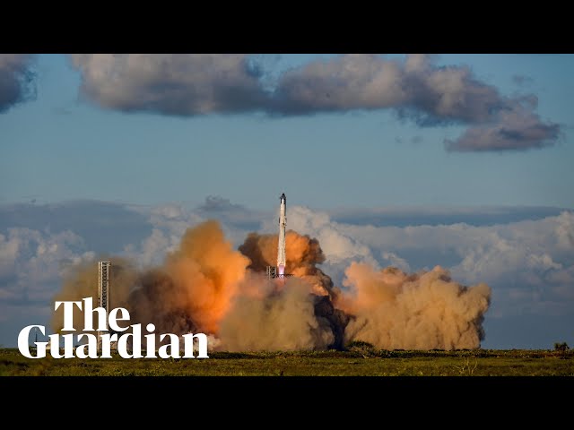 SpaceX Starship travels halfway across world in successful test flight