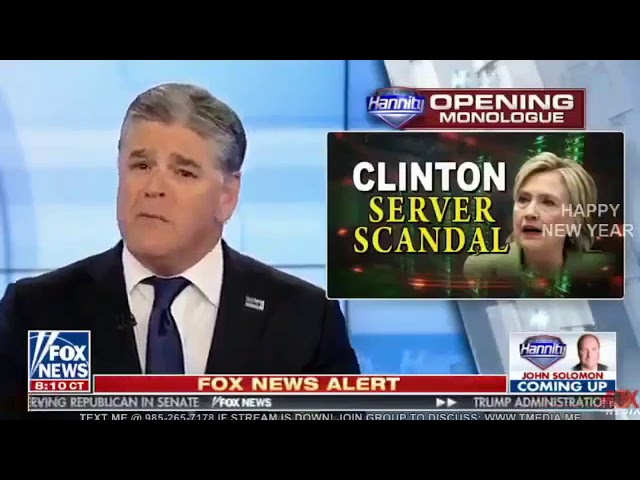 Hannity 1/5/2018 - Sean Hannity fox news January 5,2018 full show
