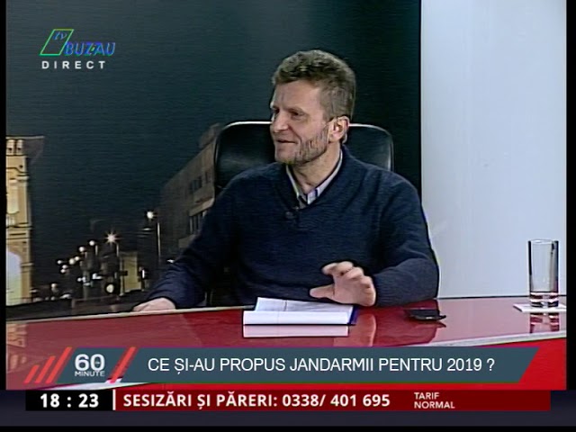60 de minute 29 01 2019 CE SI AU PROPUS JANDARMII PENTRU 2019