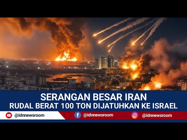 Breaking News 🚨 rudal Sejjil seberat 100 ton jenis hulu ledak fisi dan klaster,hancurkan tel aviv