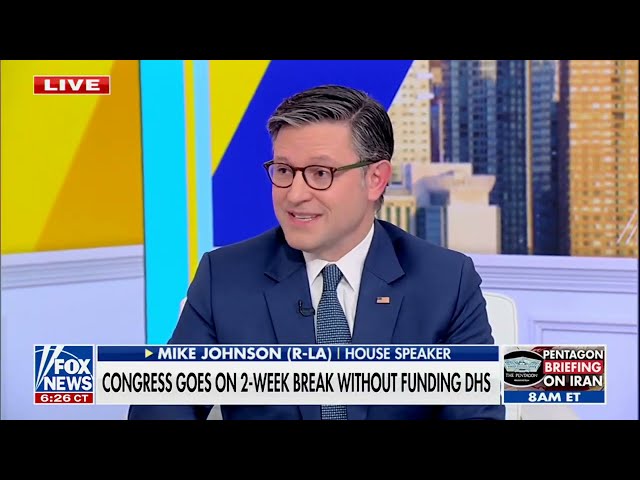 Speaker Johnson Joins Fox and Friends on Fox News