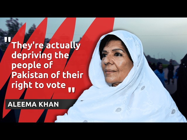 Imran Khan's sister Aleema on Pakistan election results