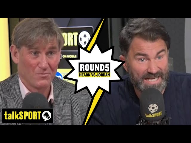 "YOU WENT BANKRUPT AT CRYSTAL PALACE!" 😲 Eddie Hearn and Simon Jordan get PERSONAL! 🔥