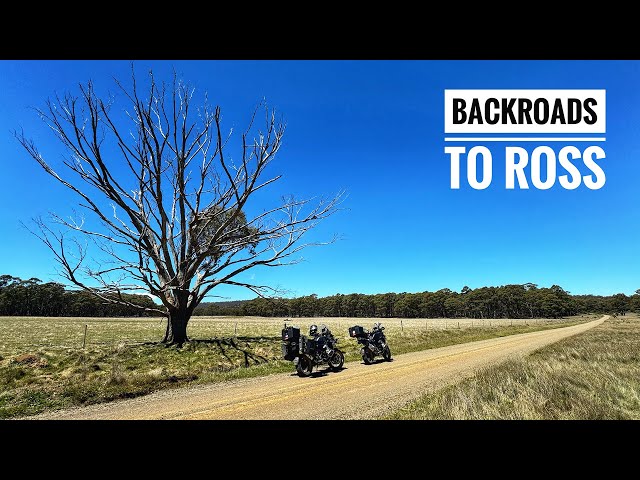 Backroads to Ross – Bypassing Hobart, Tasmania
