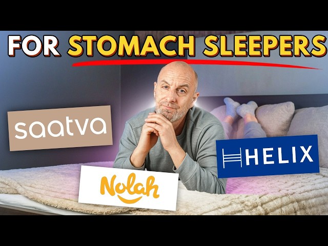 Best Mattress for Stomach Sleepers | Pressure Relief Without Sagging