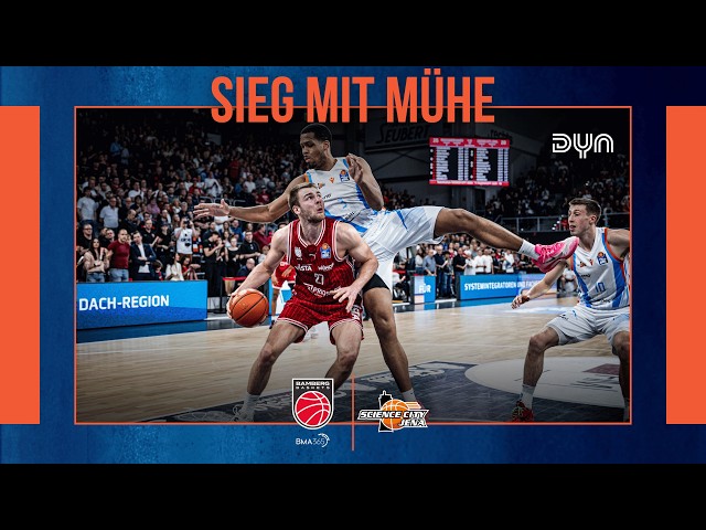 Highlights: BMA365 Bamberg Baskets - Science City Jena | easyCredit BBL | Dyn Basketball